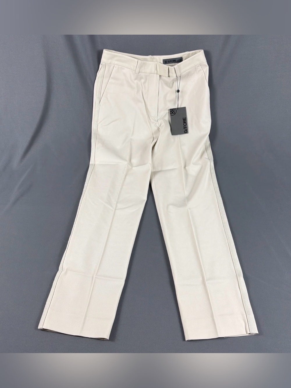 G/FORE G4 Womens Golf Pants Stretch Tech 4 Stone Beige Nylon Spandex